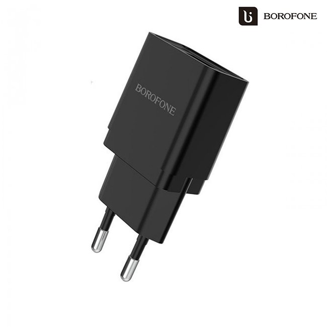 СЗУ / USB блок питания Borofone BA19A, Черный