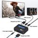 Екстрактор аудіо, перетворювач із HDMI на SPDIF (Toslink) + 3.5мм mini Jack Addap HAE01, з підтримкою 4К та оптичного звуку