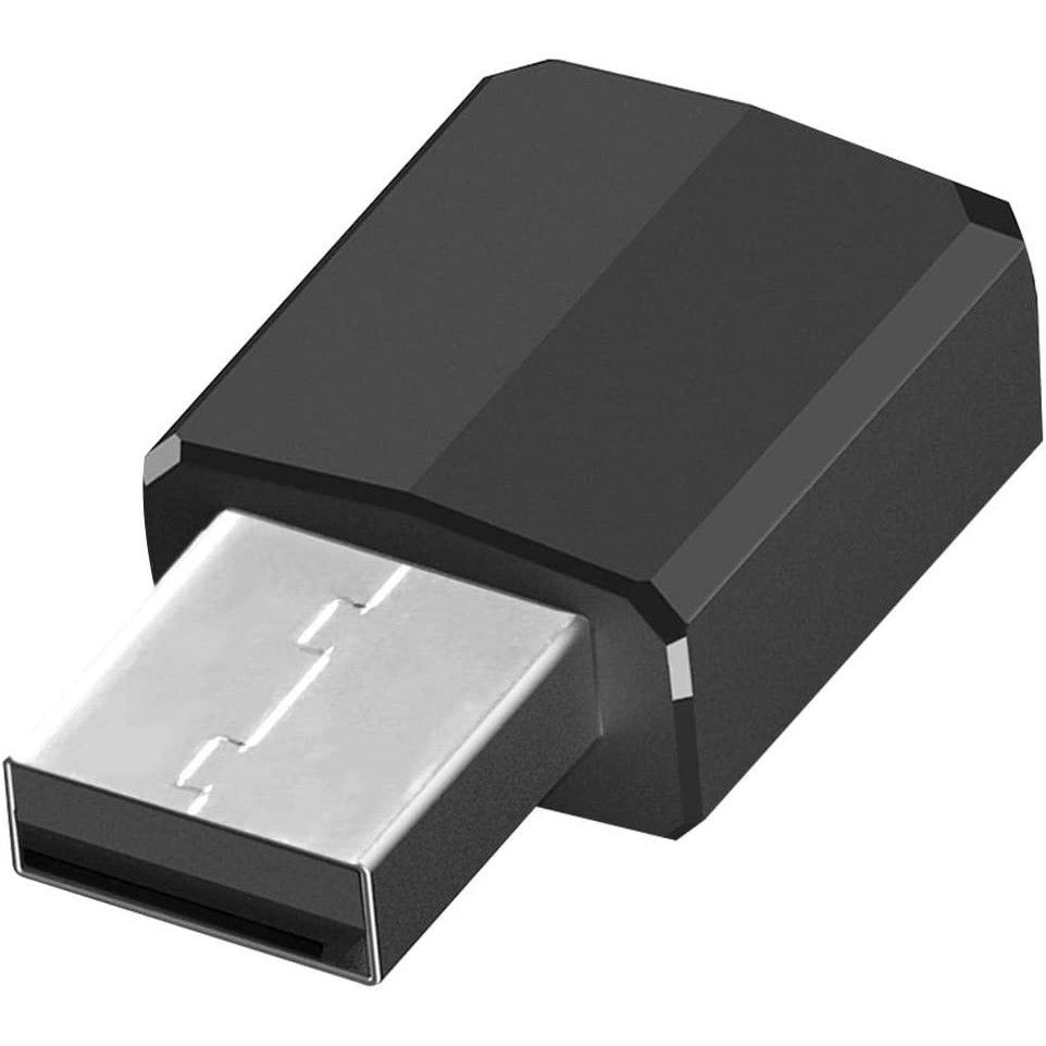 USB Bluetooth 5.1 адаптер аудіо приймач звуку Addap UBA01, AUX, з мікрофоном