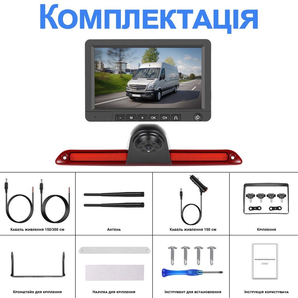 Паркувальна система Podofo A-4499 для Mercedes Sprinter 2006-2019