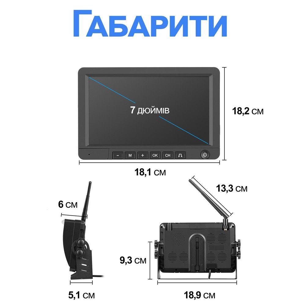 Паркувальна система Podofo A-4499 для Mercedes Sprinter 2006-2019
