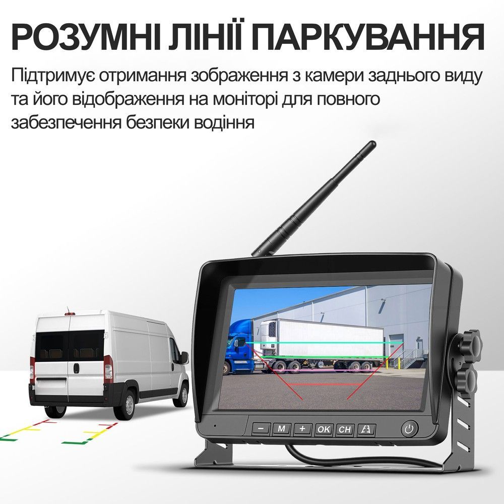 Паркувальна система Podofo A4-500 для FIAT Ducato, Peugeot Boxer, Citroen Jumper 2006-2017