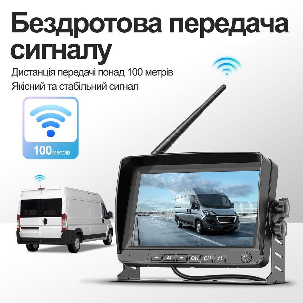 Паркувальна система Podofo A4-500 для FIAT Ducato, Peugeot Boxer, Citroen Jumper 2006-2017
