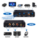 HDMI ARC аудио экстрактор Addap HAE03 192kHz, конвертер звука из цифрового HDMI ARC/Optical/Coaxial на аналоговый RCA, AUX 3.5 мм, 192kHz