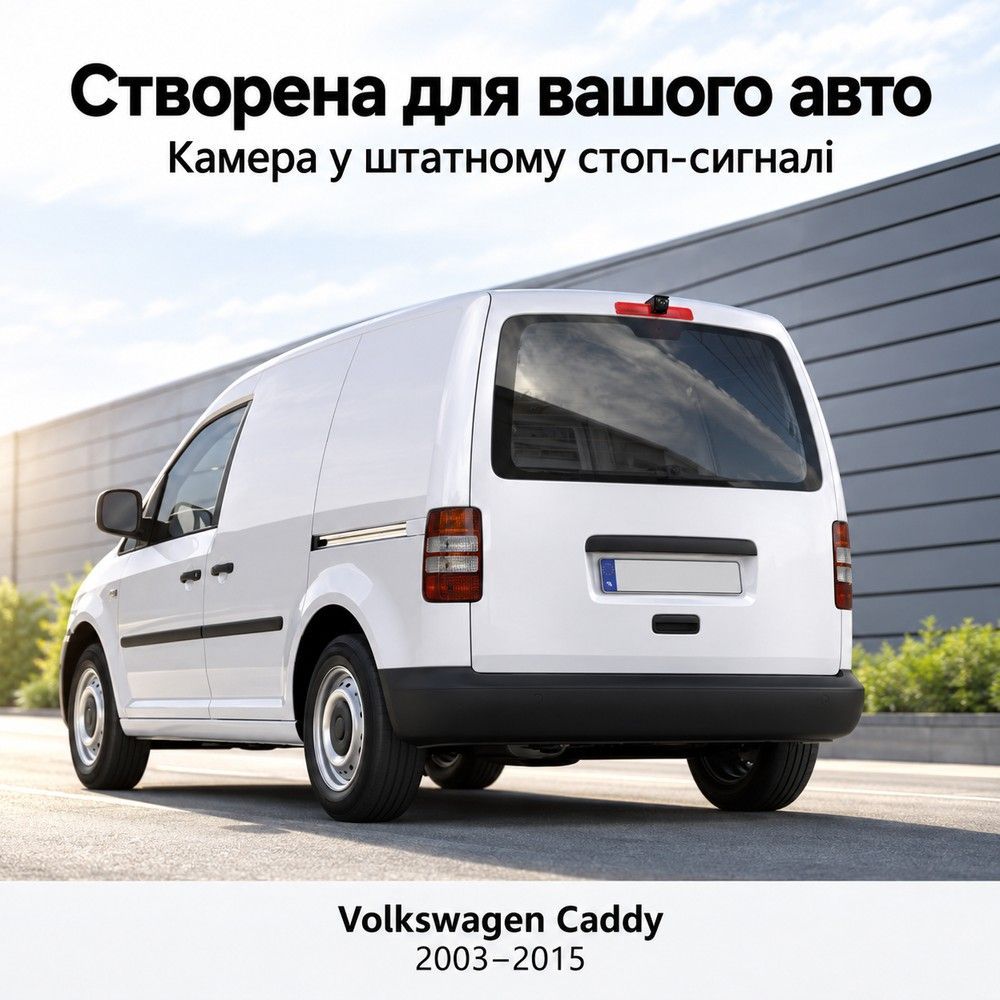 Камера заднего вида Podofo A4224 для Volkswagen Caddy 2003-2015