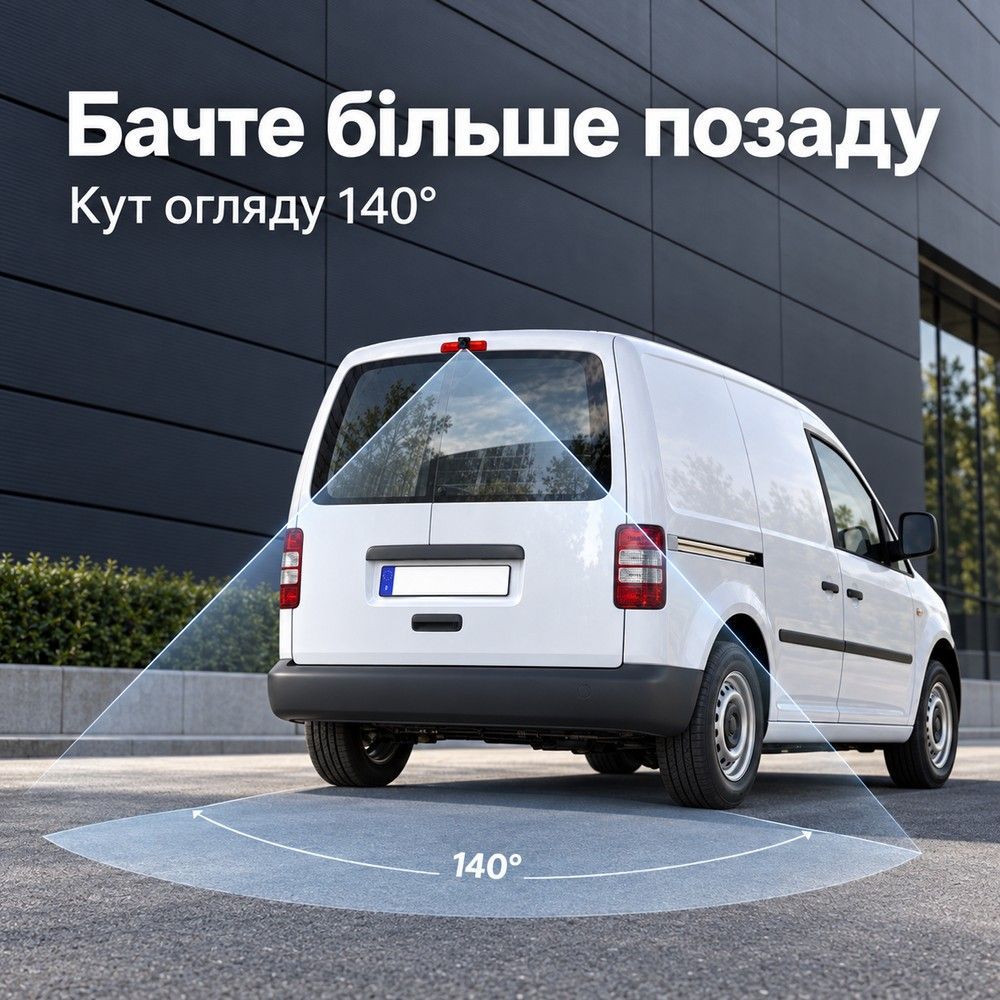 Камера заднего вида Podofo A4224 для Volkswagen Caddy 2003-2015