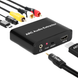 HDMI ARC аудио экстрактор Addap HAE04, конвертер звука с HDMI на RCA/AUX 3.5 мм/Toslink (SPDIF)/Coaxial, для ТВ, саундбаров и усилителей