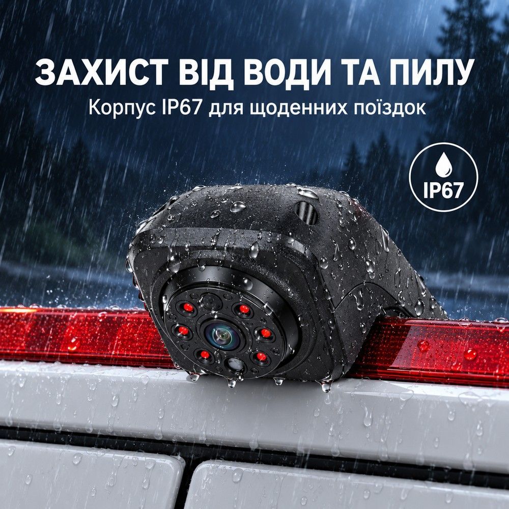 Камера заднього виду Podofo A4602 для Volkswagen Crafter 2017