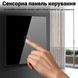 Одноканальный сенсорный WiFi выключатель с управлением через смартфон Digital Lion WS01, поддержка Tuya, с нулем, Black