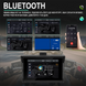 5" дюймовий мультимедійний монітор для мотоцикла Podofo A-3502 з Bluetooth, Wi-Fi, Apple CarPlay / Android Auto, GPS, чорний