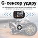 Реєстратор відео + фото для мотоцикла Podofo W-8122 з 2 камерами (передня + задня), FullHD
