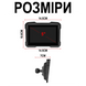 5" дюймовий мультимедійний монітор для мотоцикла Podofo A-3910 | Плеєр для мотоцикла з Apple CarPlay/Android Auto, Bluetooth, black
