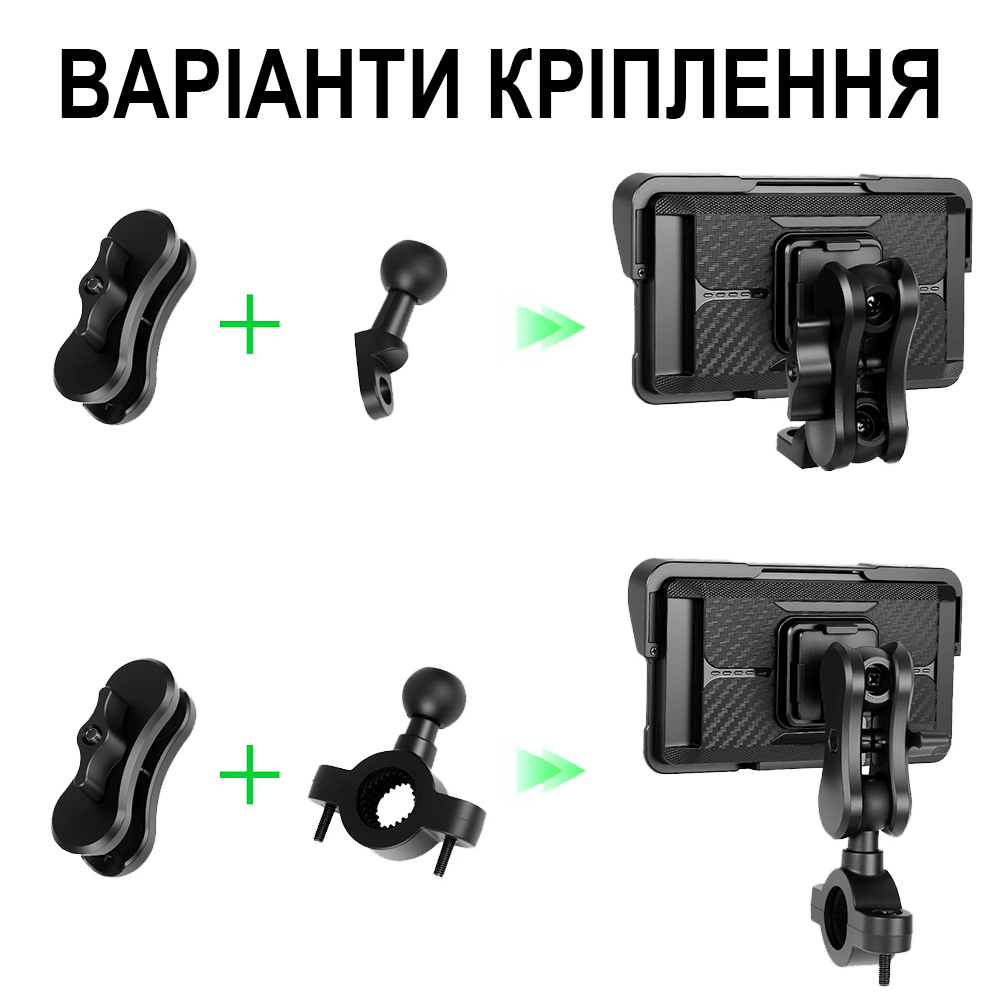 Мультимедийный мотоциклетный монитор с быстрым снятием Podofo A-4203, 5&rdquo; экран для мотоцикла с Bluetooth, Apple CarPlay и Android Auto