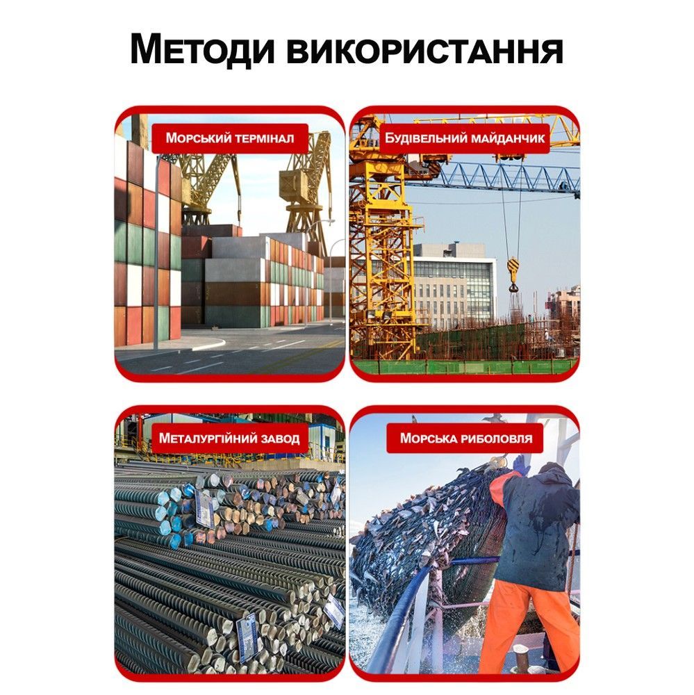 Електронні підвісні кранові ваги до 1000 кг Digital Lion OCST-1 з гаком для підвішування, сині