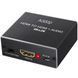 Цифровой HDMI аудио экстрактор, преобразователь звука с HDMI на 3,5 мм miniJack и SPDIF систему Addap HAE02, 4K