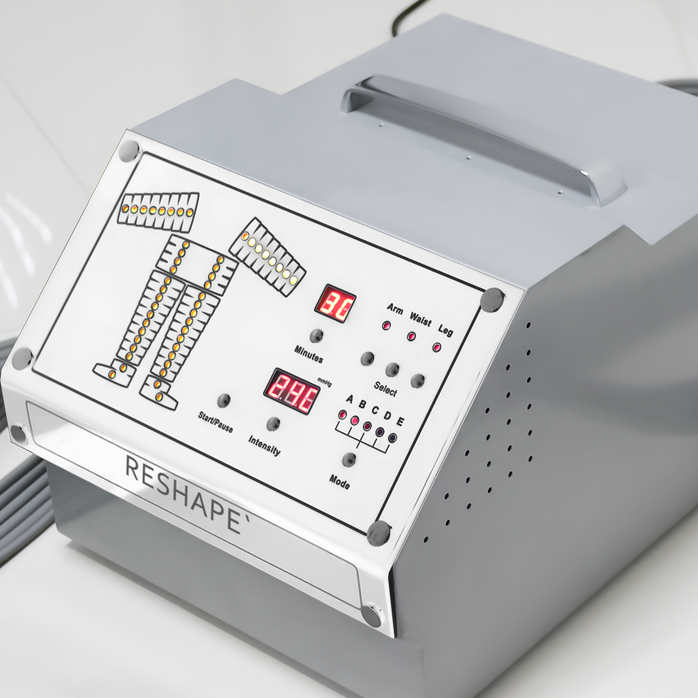 Профессиональный аппарат для лимфодренажной прессотерапии Reshape B8320T, White