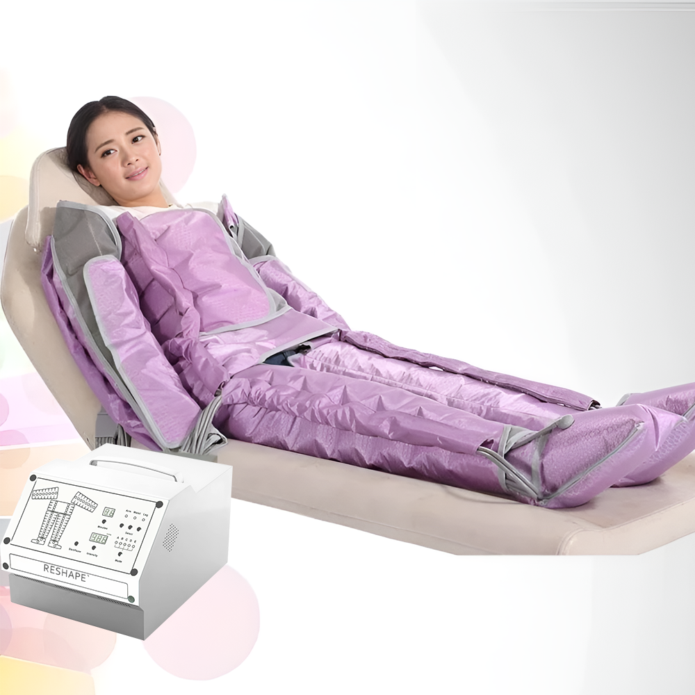 Профессиональный аппарат для лимфодренажной прессотерапии Reshape B8320T, White