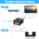 Конвертер звукового сигналу з цифрового у аналоговий Digital Lion​​​​ DAC03(2), ЦАП: Toslink + Коаксіал на RCA