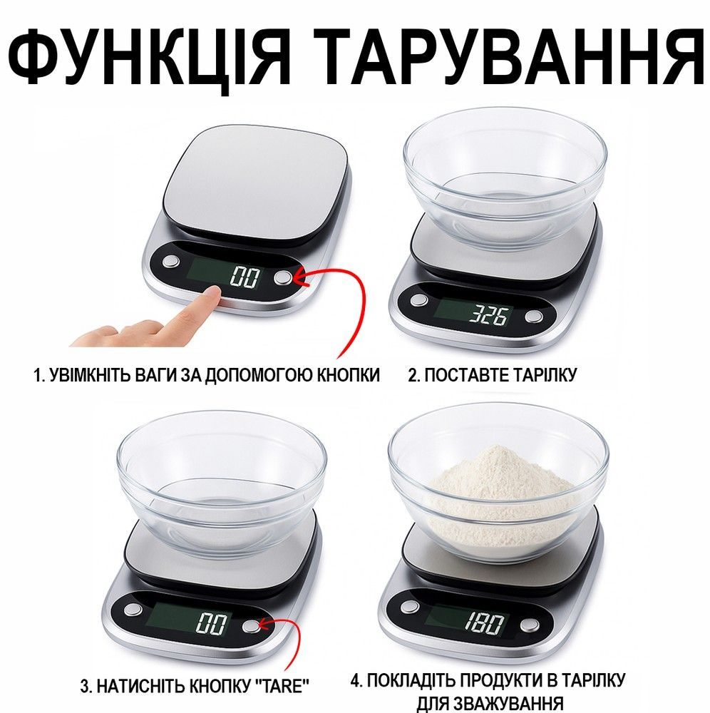 Электронные кухонные весы uChef SF500