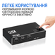 KVM-свич на 2 компьютера Addap KVMS01 | 2 портовый KVM переключатель, USB, HDMI, 4K, 60Гц