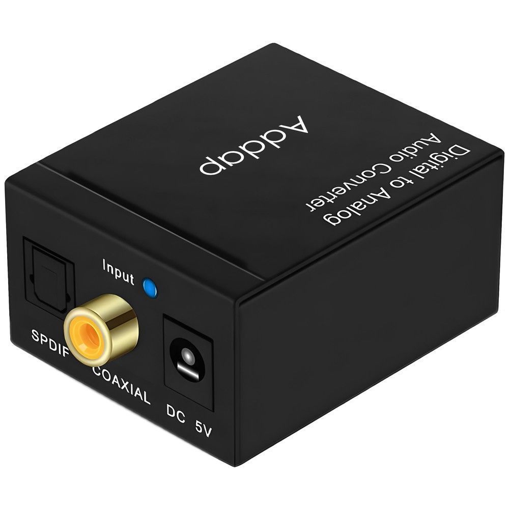 Конвертер звукового сигнала из цифрового в аналоговый Digital Lion​​​​ DAC03, ЦАП: Toslink + Коаксиал на RCA + 3.5 мм