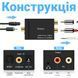 Конвертер звукового сигнала из цифрового в аналоговый Digital Lion​​​​ DAC03, ЦАП: Toslink + Коаксиал на RCA + 3.5 мм