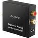 Конвертер звукового сигнала из цифрового в аналоговый Digital Lion​​​​ DAC03, ЦАП: Toslink + Коаксиал на RCA + 3.5 мм