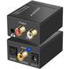 Конвертер звукового сигнала из цифрового в аналоговый Digital Lion​​​​ DAC03, ЦАП: Toslink + Коаксиал на RCA + 3.5 мм