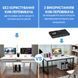 2-х портовий KVM-свіч Addap KVMS02 | KVM перемикач для двох компютерів, USB, HDMI, 4K, 60Гц