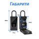 Зовнішній WiFi міні сейф для ключів uSafe KS-12wh з біометричним сканером, NFC, PIN-кодом, захистом IPX5 та гачком - 12